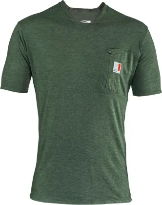 Leatt dres s krátkym rukávom MTB AllMtn 2.0, pánsky, spinach