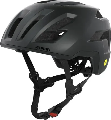 ALPINA Cyklistická prilba TAUNUS GRAVEL MIPS black matt