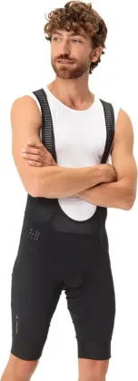 Vaude cyklistické nohavice Furka Bib, pánske, black