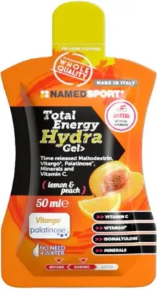 Gél TOTAL ENERGY HYDRA citrón-broskyňa 50ml