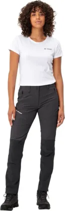 Vaude turistické nohavice Elope, dámske, phantom black