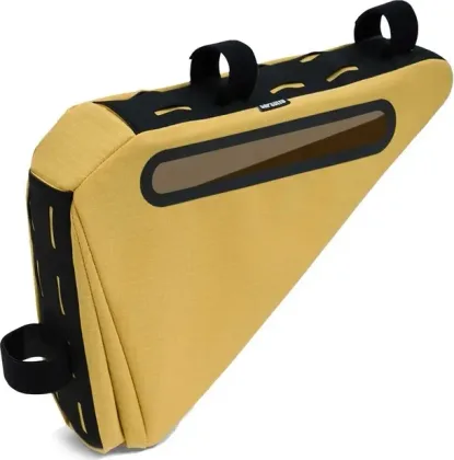 Capsuled Taška na rám bicykla Triangle Bag 3l Ochre, Čierna/Žltá/Červená