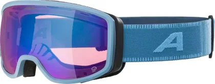 ALPINA Lyžiarske okuliare BIVIO Q smoke-blue matt