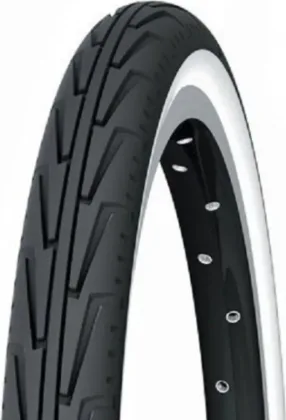Plášť CITY J 22x1 3/8 (37-490) 3x22TPI 560g biely bok