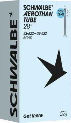 Duša SCV15-AE (23/32-622) 28x0.90–1.25 SCV 80mm Aerothan 52g