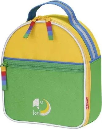 KLICKfix Lori Bag detský kufrík 2l Zelená, Zelená/Modrá/Červená/Fialová