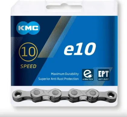 KMC Reťaz na elektrobicykle e10 EPT 136 článkov, 10 rýchlostná