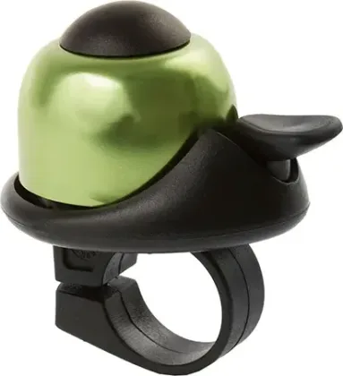 Zvonček mini BELL, na karte, zelený