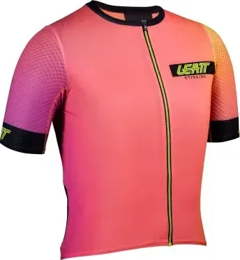 LEATT cyklistický dres krátky rukáv MTB Endurance 6.0, dámsky, Neon