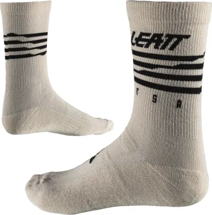 LEATT ponožky MTB, V26 Cream White