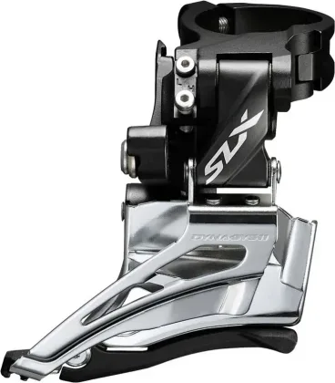 Prešmyk SLX FD-M7025 2x11 uni ťah Down Swing (34,9/31,8/28,6mm) 38z.