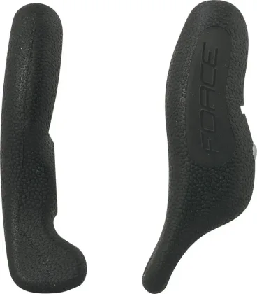 FORCE rohy RAB 12 cm AL + guma, čierne