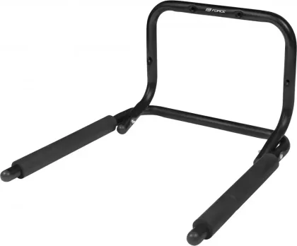 FORCE držiak bicykla na stenu pod rám sklopný Fe, čierny