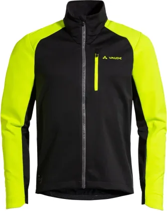 Vaude cyklistická bunda Posta Softshell VI, pánska, neon yellow