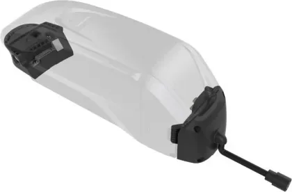 Držiak BM-E8016 pre baterky STEPS BT-E8016 na rám bez zámku s káblom 300mm čierny