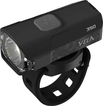 MOON Svetlo na bicykel VELA 350 Black predné