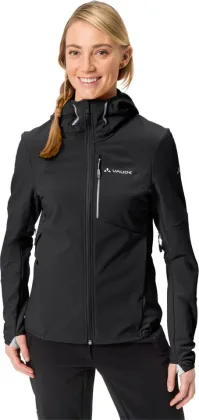 Vaude softshellová bunda Larice IV, dámska, čierna