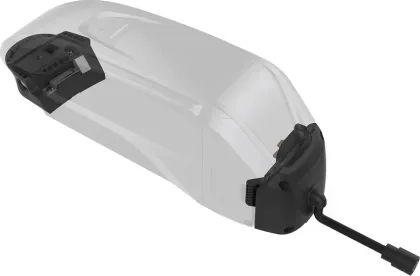 Držiak BM-EN600 pre baterky STEPS BT-EN605/EN606 na rám bez zámku s káblom 300mm čierny