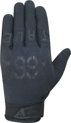 Chiba Cyklistické rukavice Double Six L, Čierna