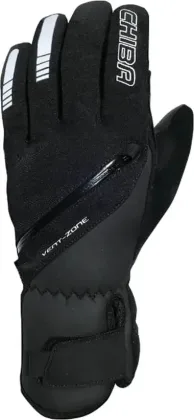 Chiba Zimné cyklistické rukavice City Liner BLACK M, Čierna