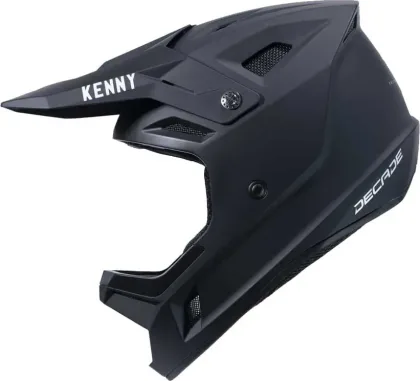 KENNY Cyklistická prilba DECADE Solid black mat L, Čierna