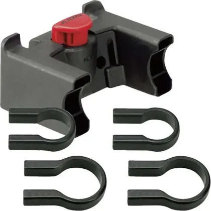 KLICKfix Adaptér na riadidlá Ø 22-26 mm/31,8 mm, Čierna