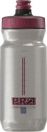 Fľaša PERFORMANCE 600 transparentná šedá/červená 600ml