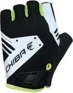 Chiba Cyklistické rukavice Air Plus Reflex YELLOW L, Čierna/Žltá