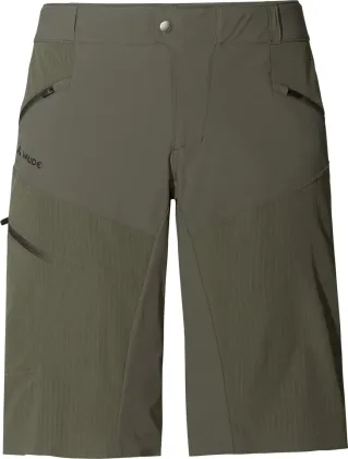 Vaude cyklistické kraťasy Virt, pánske, khaki
