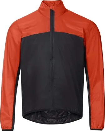 Vaude cyklistická bunda Matera Air, pánska, červeno-čierna (glowing red)