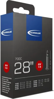 Duša SV15 (18/28-622/630) 28x0.70–1.10 SV 40mm 105g
