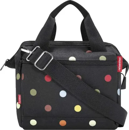 KLICKfix Taška na riadidlá Reisenthel Roomy DOTS, Sivá/DOTS