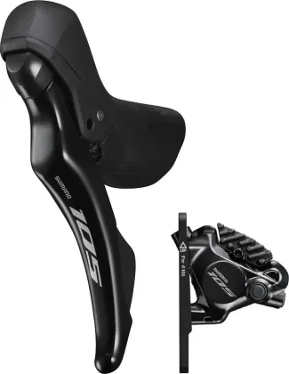 Dual control 105 ST-R7120/BR-R7170 ľavý 2x12-k. mech. rad./hydr.brzda