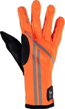 Vaude cyklistické rukavice Posta Warm, unisex, neon orange