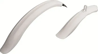 Blatníky detské Maggie, 20'' biele, set