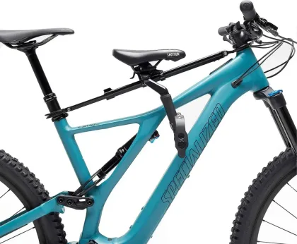 Kids Ride Shotgun MTB sedačka Pro Kids, Čierna