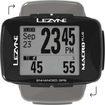 LEZYNE Cyklocomputer Macro PLUS GPS