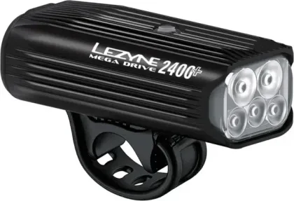Lezyne predné LED svetlo MEGA DRIVE 2400+ Loaded Kit