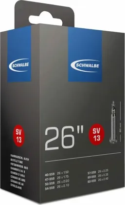 Duša SV13 (40/62-559) 26x1.60–2.45 SV 40mm 190g