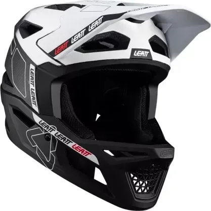 LEATT integrálna prilba MTB Gravity 6.0 Carbon, white