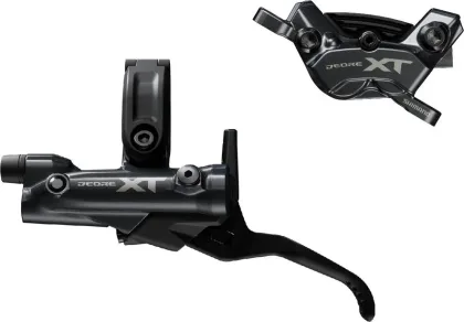 Brzda hydr. XT I-M8220 predná čierna Post Mount 1000mm had.+plat. P03A