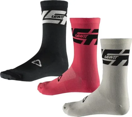 LEATT ponožky MTB Endurance, 3-pack, V26