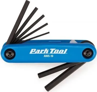 Park Tool Sada imbusových kľúčov v noži 7ks PT-AWS-10C-