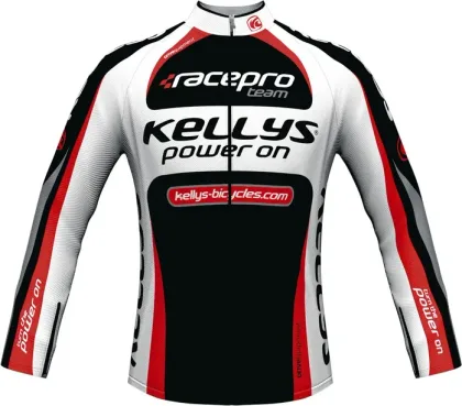 Dres KELLYS PRO Team dlhý rukáv red - XS