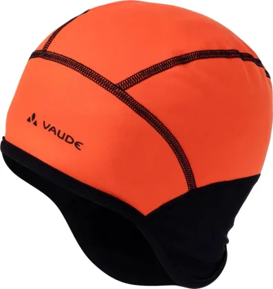 Vaude cyklistická čiapka Bike Windproof III, unisex, glowing red