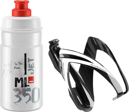 Set CEO + fľaša JET 350ml čierno/červená