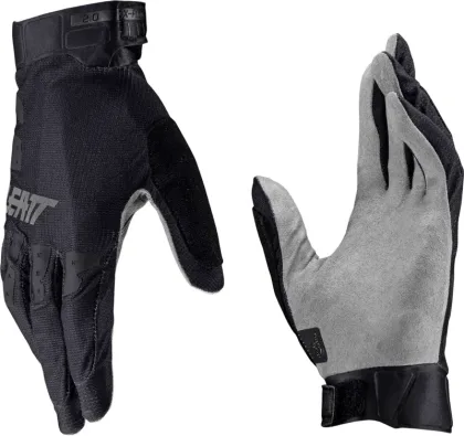 LEATT rukavice MTB 2.0 X-Flow, Stealth Black/Grey