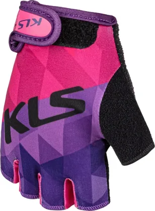 Rukavice KLS YOGI short, purple, L