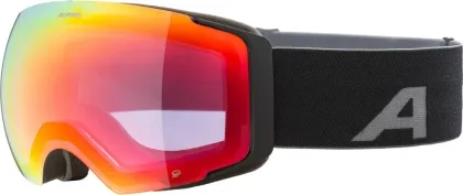 Alpina lyžiarske okuliare FALERA MAG black matt Quatroflex red