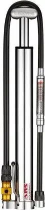 LEZYNE Pumpa Micro Floor Drive HVG s tlakomerom strieborná lesklá, manometer